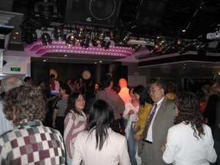 Dance floor packed with dancers