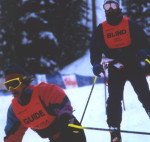 Mike and wife skiing
