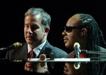 Mike and Stevie at the House Full of Toys Benefit in 2006