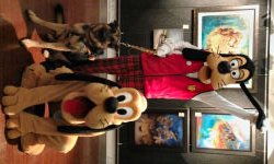 Tanker with the Disney dogs, Pluto and Goofy