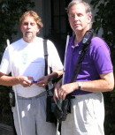 Mike and Jerry with BrailleNote GPS