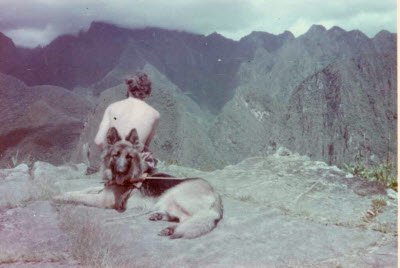 Mike and Rickie at the peak of Mount Huyanapicho Peru