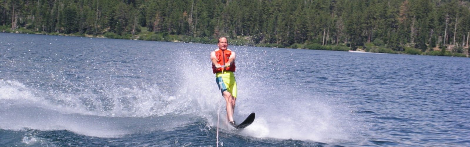 Mike May Waterskiing